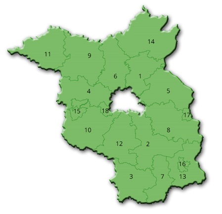 Brandenburgs Landkreise